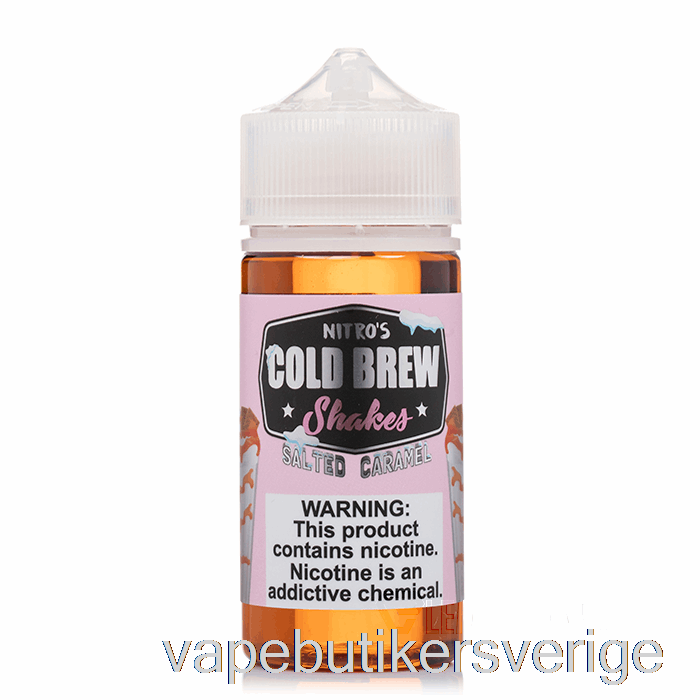 Vape Sverige Saltad Karamell - Nitros Kallbryggning - 100ml 6mg